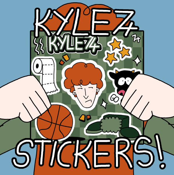 South Park74 KYLE BROFLOVSKI THEMED kiss cut STICKERS SHEET!