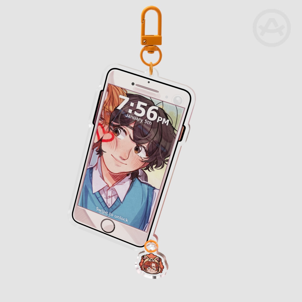 Sasaki's Phone! | SSMY Matching Phones 🧡💙