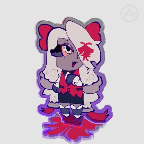 Vaggi Colored Edge Acrylic Standee