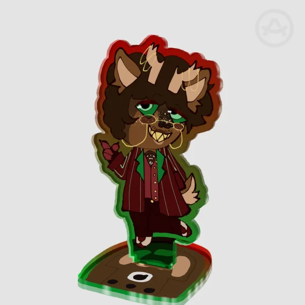 Alastor Colored Edge Acrylic Standee