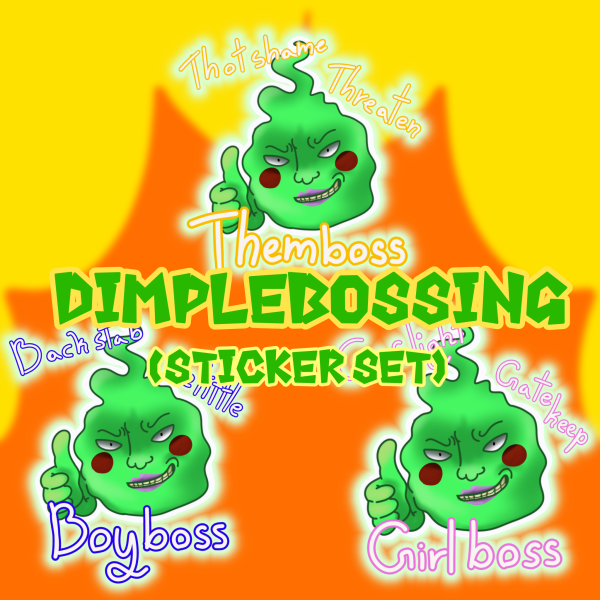 Dimplebossing (stickers only)