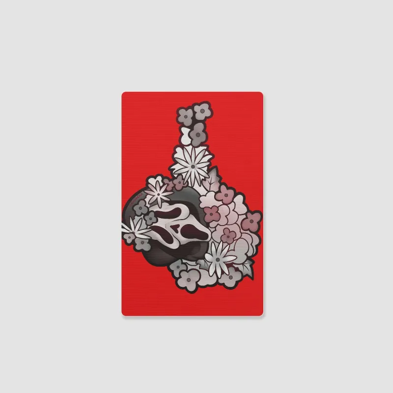 Daisy Chained Ghostface Lenticular Card