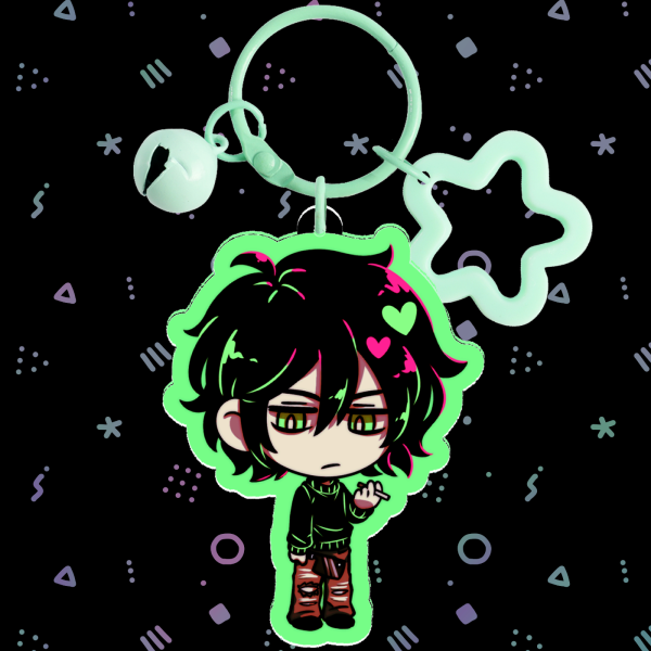 Andrew Full Bleed Acrylic Keychains