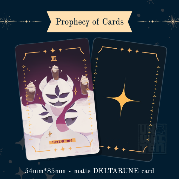 Three of Cups: Clover ✦ Prophecy of Cards