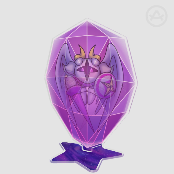 Galacta Knight crystal prison Acrylic Standee