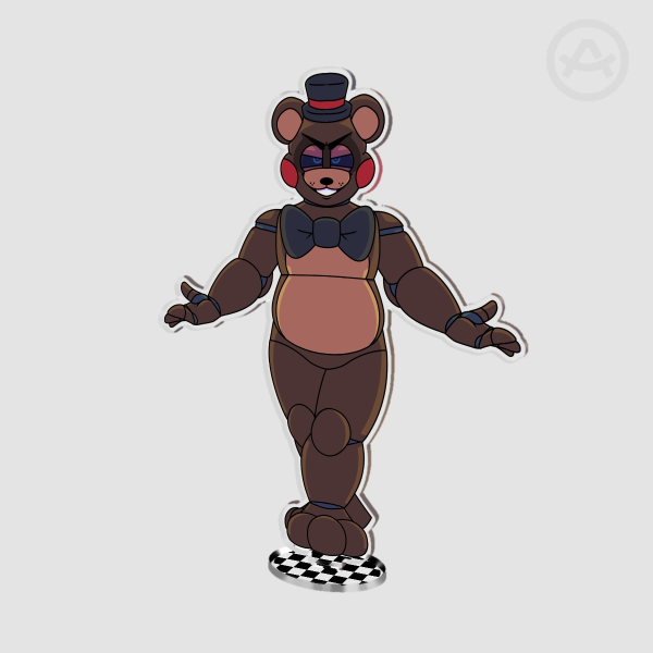Virus Freddy Acrylic Standees