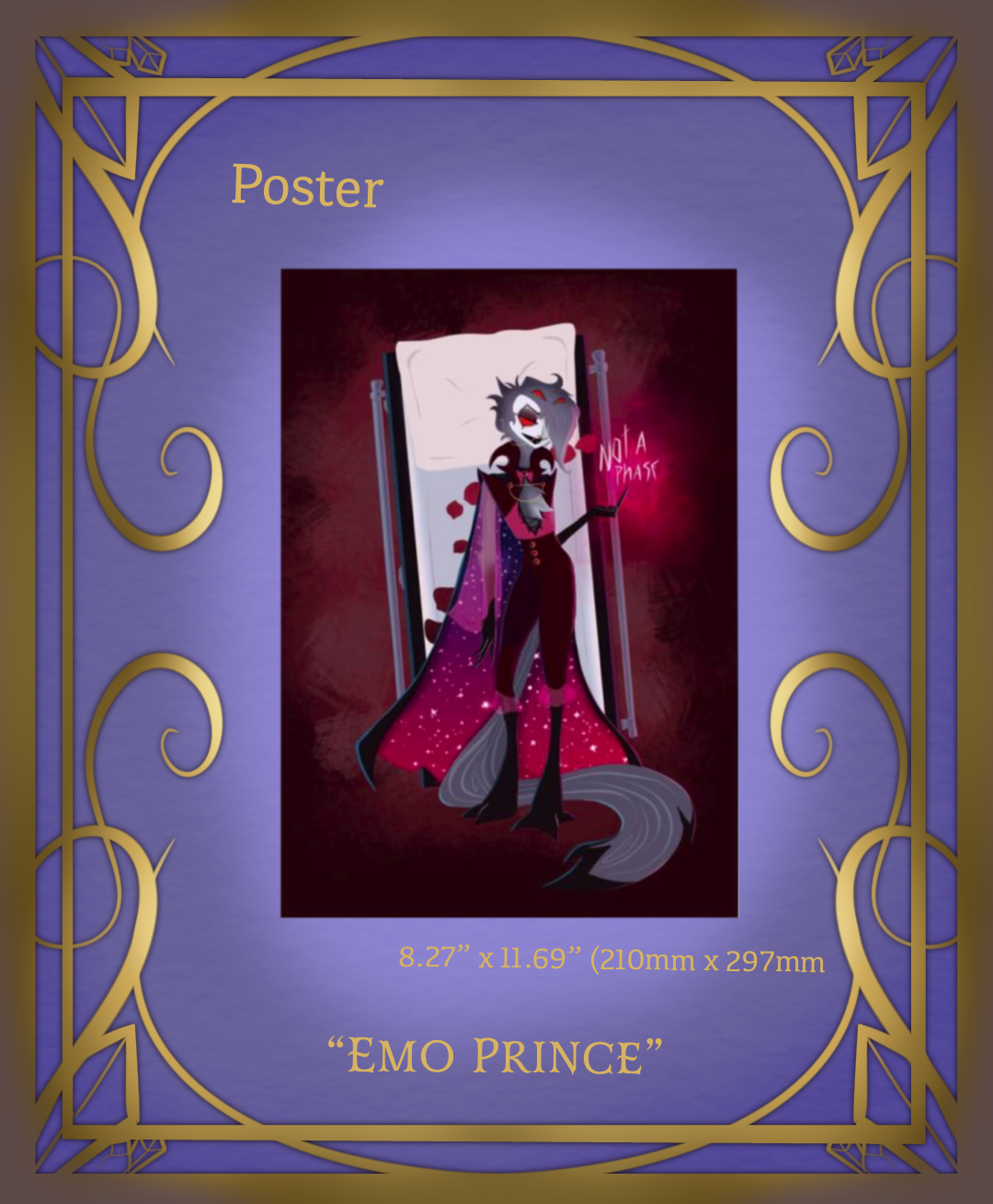 Emo Prince Stolas -Poster-