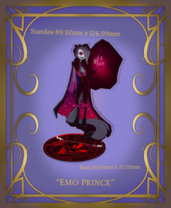 Emo Prince Stolas- Acrylic Standee