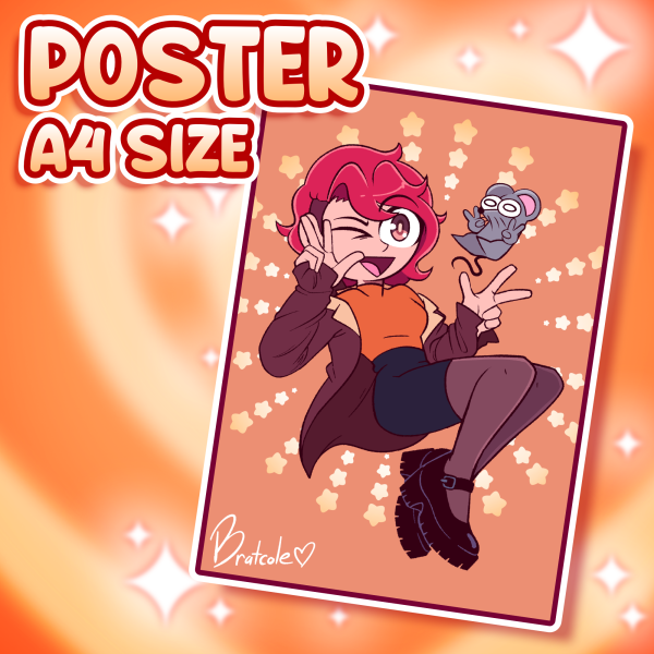 Bratcole and Timmy Poster