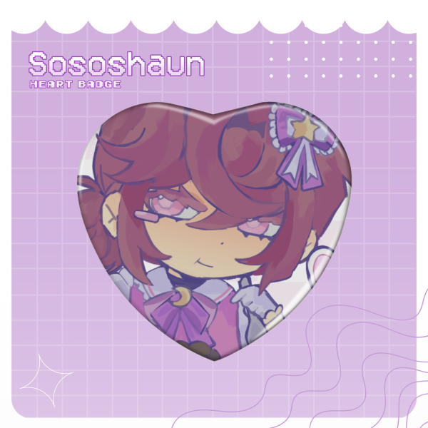 Sososhaun Heart Badge