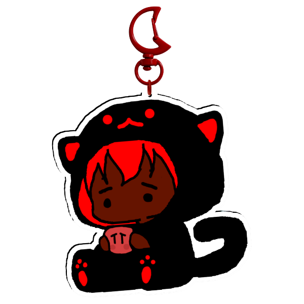 "EeepMews" Wu Acrylic Keychain