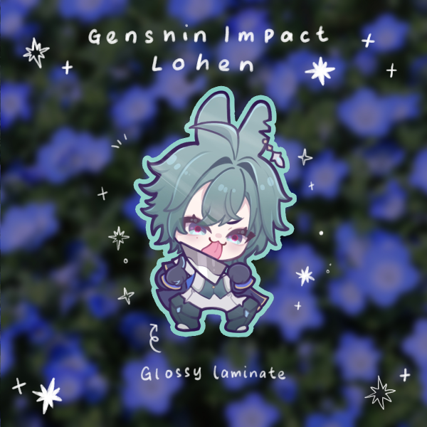 Lohen Die Cut Sticker[Genshin Impact]