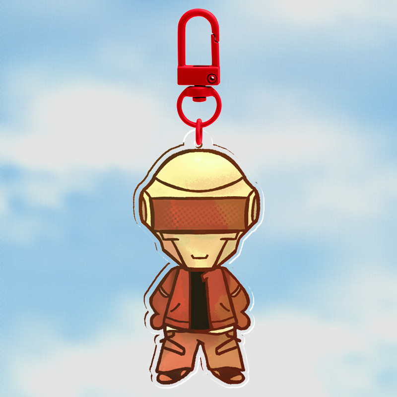 Thomas Bangalter (TB3) Daft Punk - Keychain