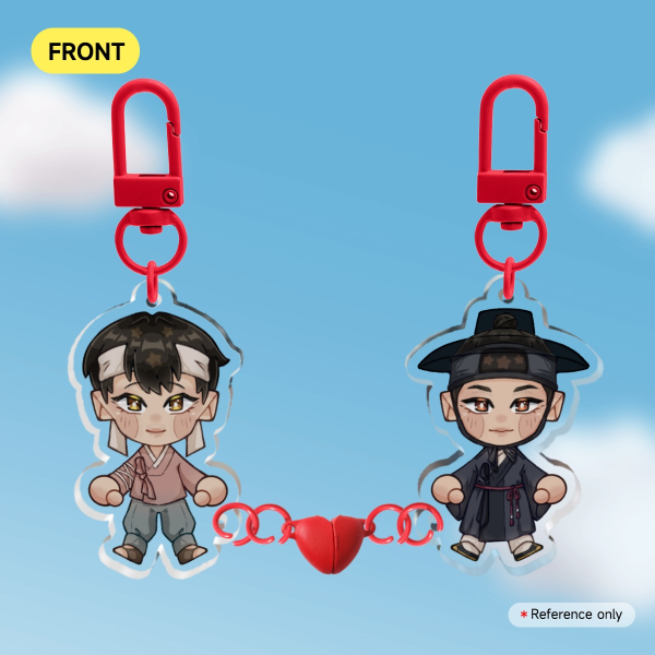 Nakyum/Seungho Magnet Keychains ✦ Painter of the Night