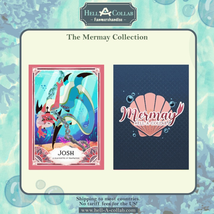 Josh - Holographic Photocard - Hellacollab Mermay Collection