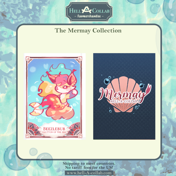 Beezlebub Holographic Photocard Hellacollab Mermay collection