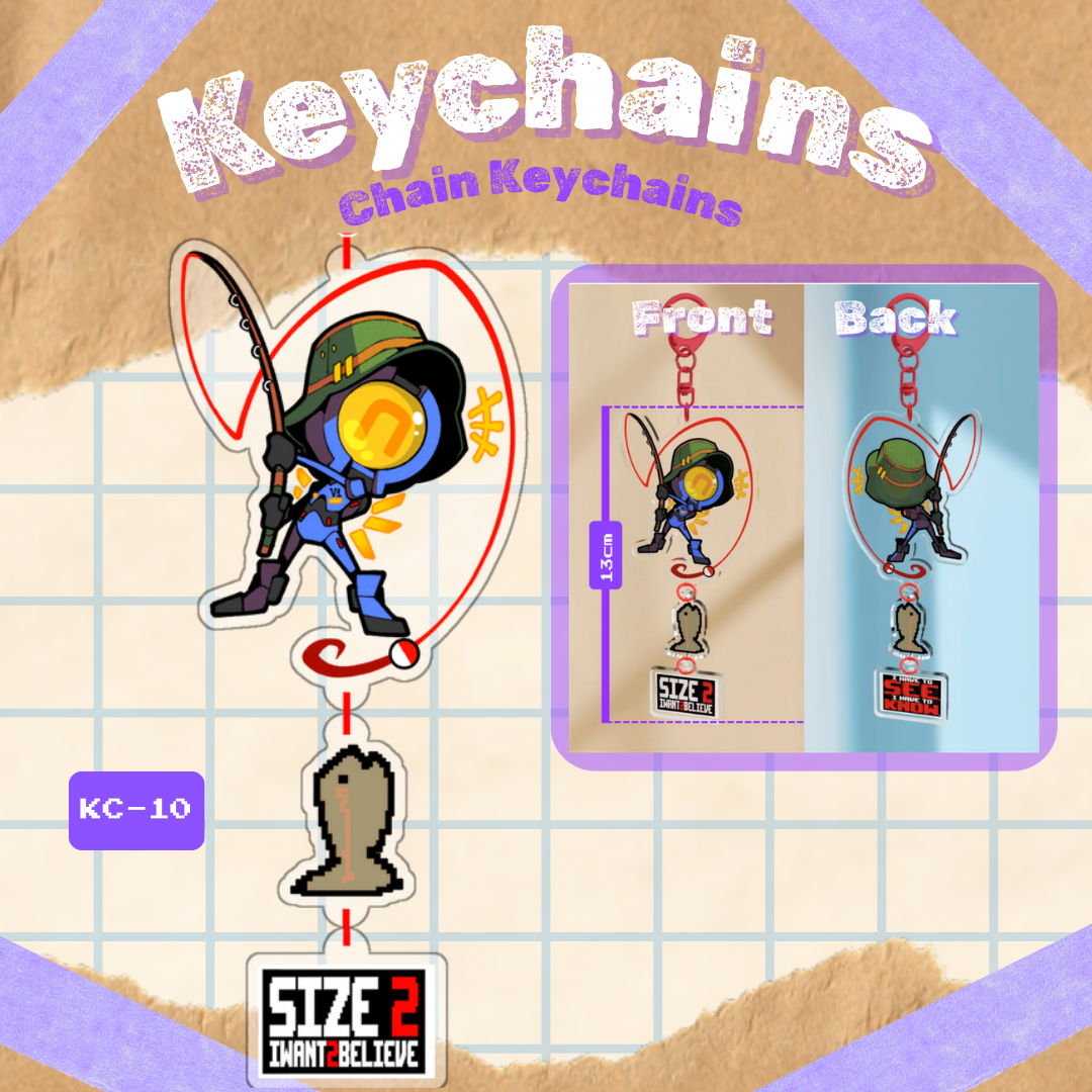 KC10 - "Ultrakill" - Connection Acrylic Keychains - V1 5S