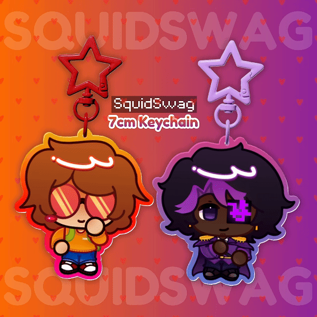 SquidSwag Keychains - Unstable Universe