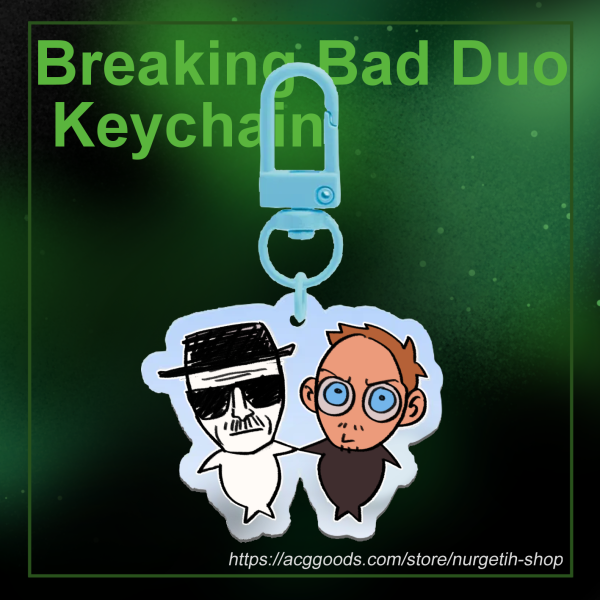 Breaking Bad Duo Keychain