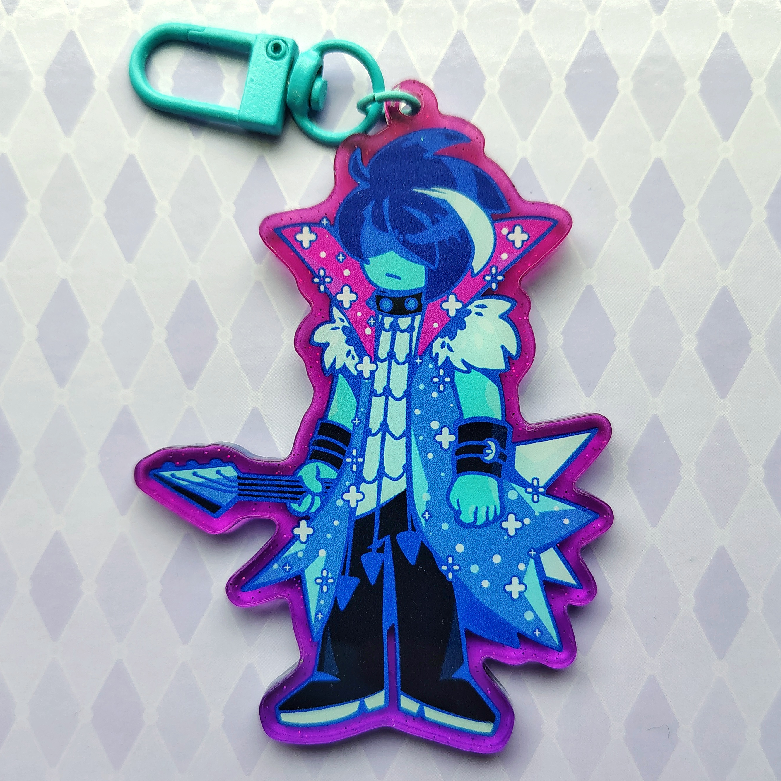 Kris Colored Edge Acrylic Keychains