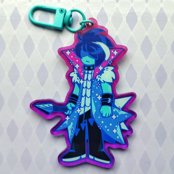 Kris Colored Edge Acrylic Keychains