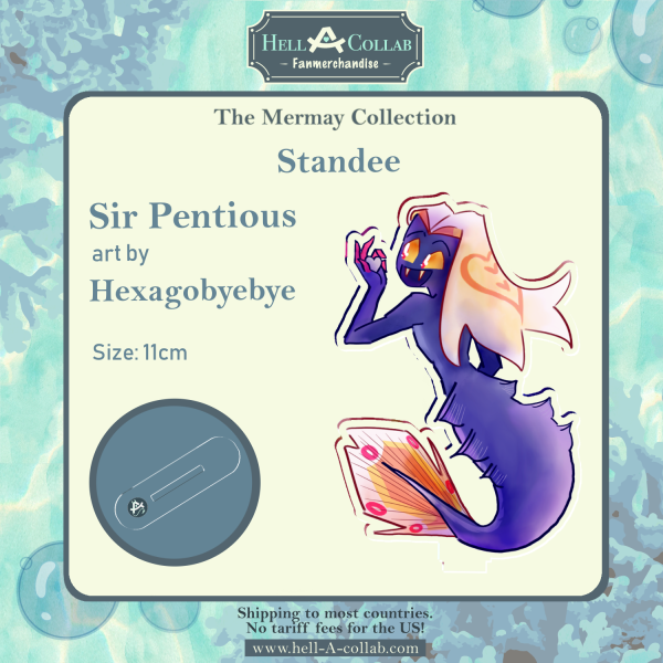 Winner Pentious Standee || Mermay Hell-a-Collab