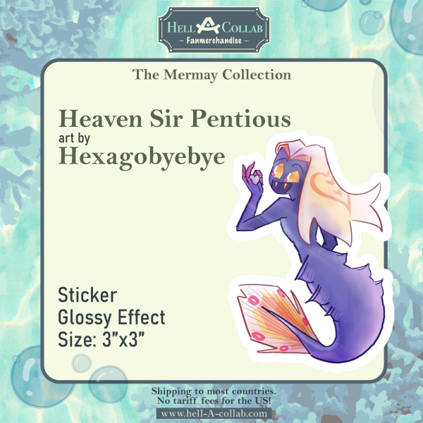 Winner Pentious Sticker || Mermay Hell-a-Collab