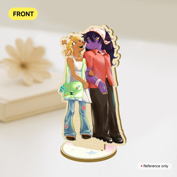 Suselle Wooden Standee