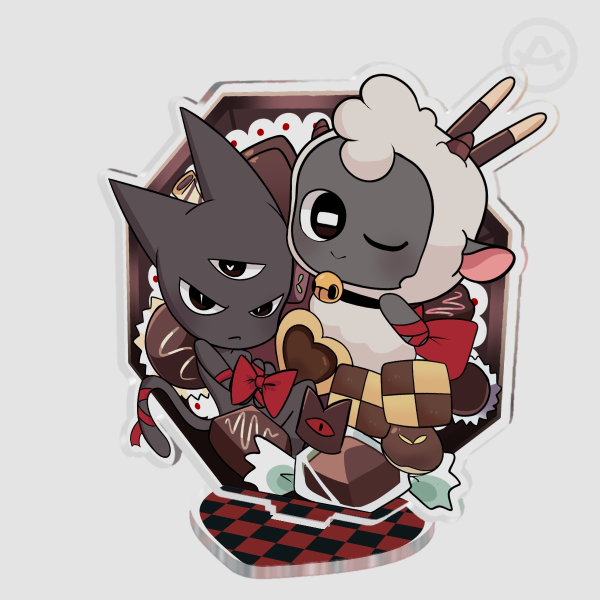 Narilamb Chocolate Box Acrylic Standees