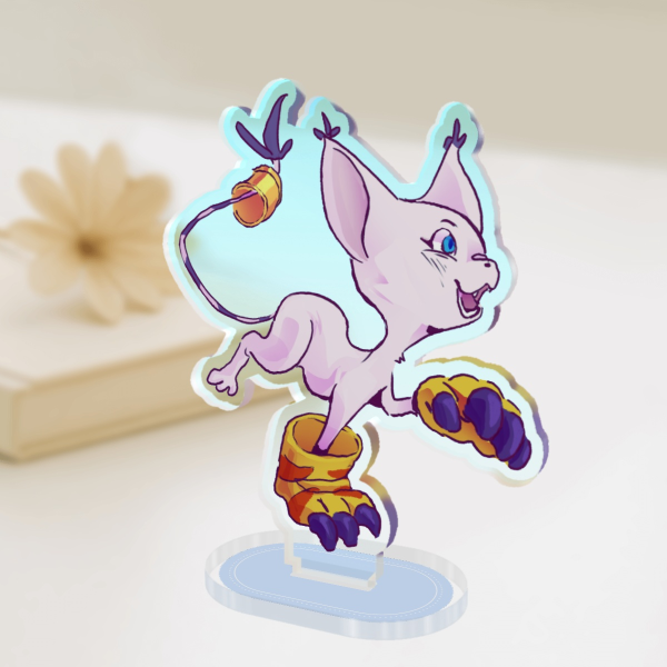Gatomon Clear Acrylic Standees