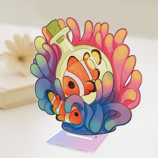 C is for Clownfish - Full Bleed Acrylic Standee
