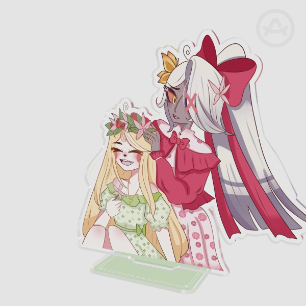 Chaggie cottagecore standee