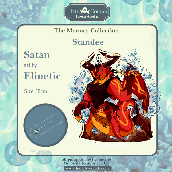 Satan - Standee - Hellacollab Mermay Collection