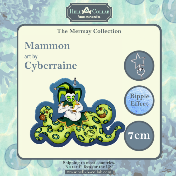 Mammon - Keychain - Hellacollab - Mermay Collection