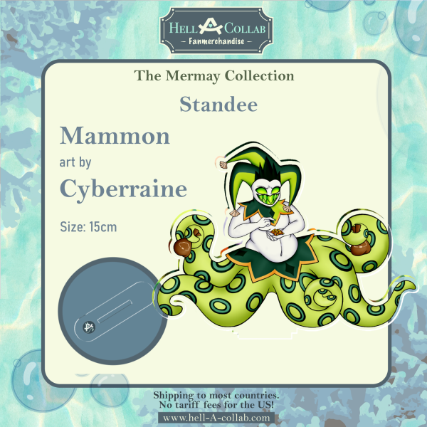 Mammon - Standee - Hellacollab - Mermay Collection