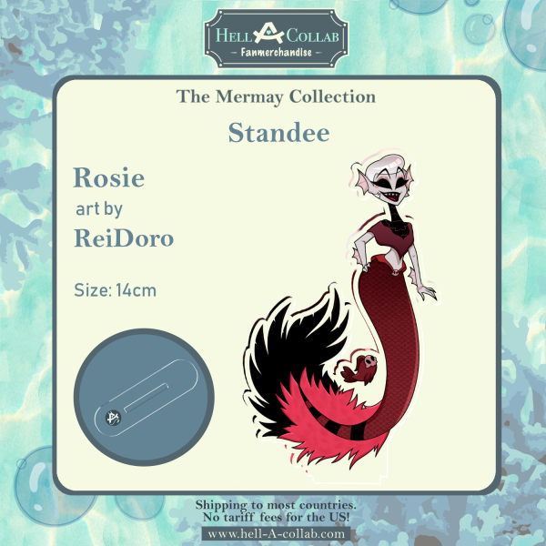 [HH] Rosie Standee • Hellacollab Mermay Collection