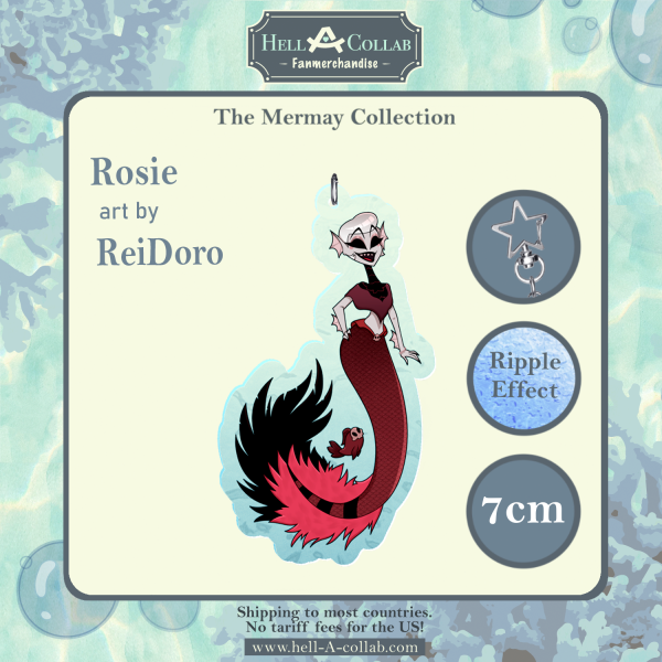 [HH] Rosie Keychain • Hellacollab Mermay Collection