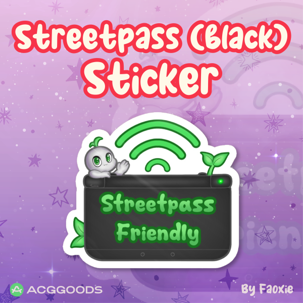 Streetpass (black version)