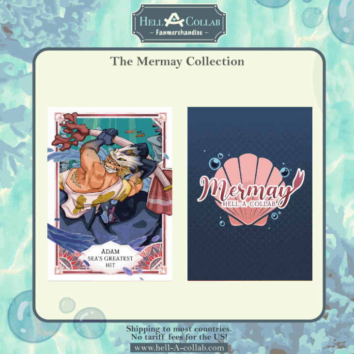 Adam - Holographic Photocard - Hellacollab Mermay Collection