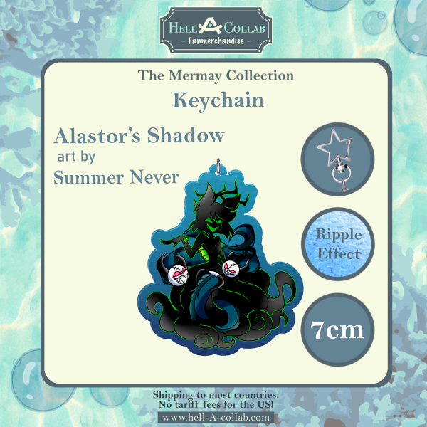 Alastor's Shadow – Keychain – Hellacollab Mermay Collection