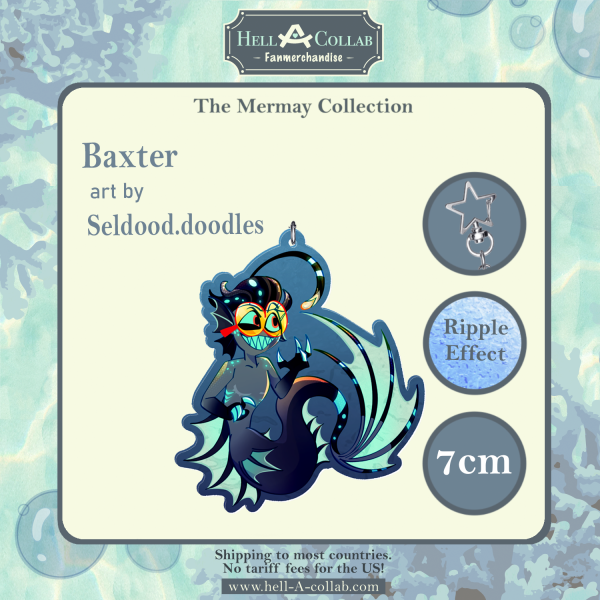 Baxter – Keychain – Hellacollab Mermay Collection