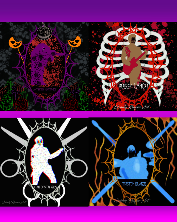 Dark Divine Sticker Set