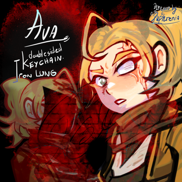 Ava from Iron Lung Keychain