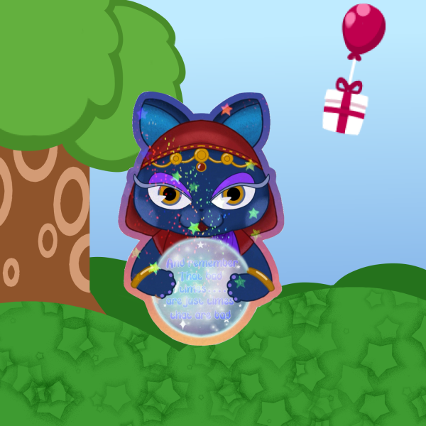 Katrina Animal Crossing Sticker