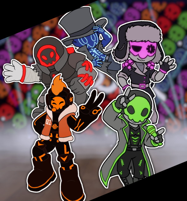 The Tombsona's Keychain Bundle/Set!