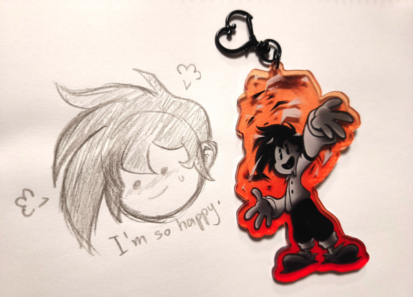 Wonderful Thoughts! | UNFORGIVEN Wyn Fang Acrylic Keychain