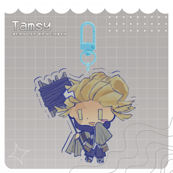 Tamsy Acrylic Keychain