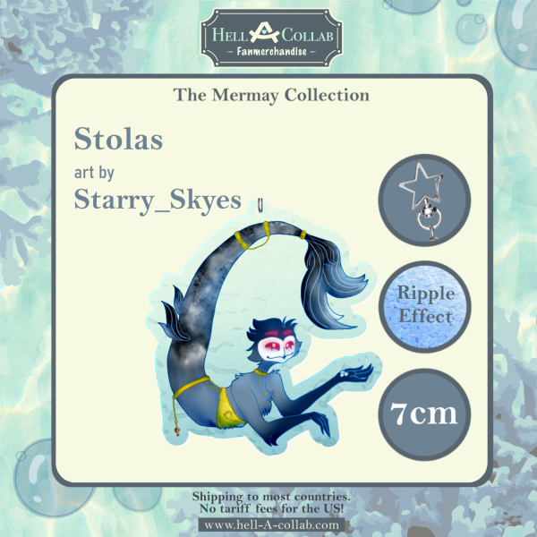 Stolas | Keychain | HellaCollab Mermay Collection