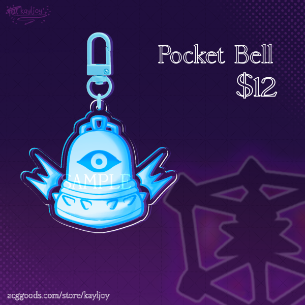 Nullscape // Personal Pocket Bell Keychain