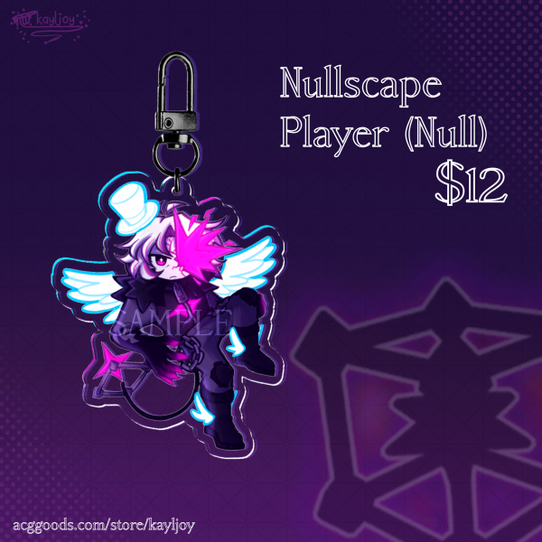 Nullscape // Null (Nullscape Player) Keychain
